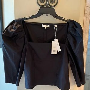 Vince Camuto puffy sleeve to